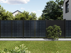 Zaunplaner enthlt Elemente mit variabler Breite