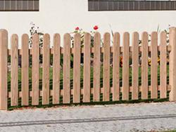 Zaunplaner enthlt Elemente mit variabler Breite