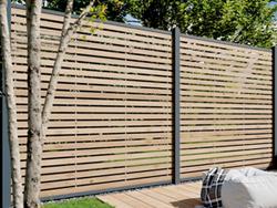 Zaunplaner enthlt Elemente mit variabler Breite