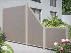 Zaunplaner enthlt Elemente mit variabler Breite