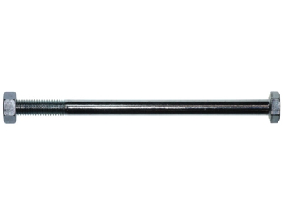 Maschinenschrauben 25er Set mit Muttern - verzinkt 10x160mm