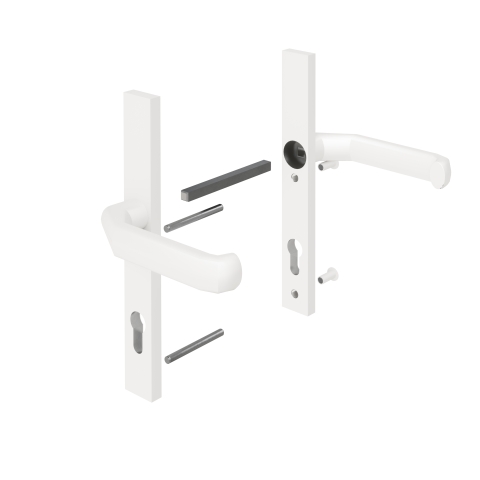 Dr�ckergarnitur wei� - 0839 f�r Longlife-Tore