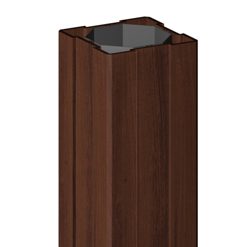 Pfosten 240cm - Longlife Nussbaum