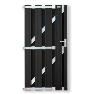 Elephant Design Gartentor WPC, anthrazit 90x180cm inkl. Beschlag