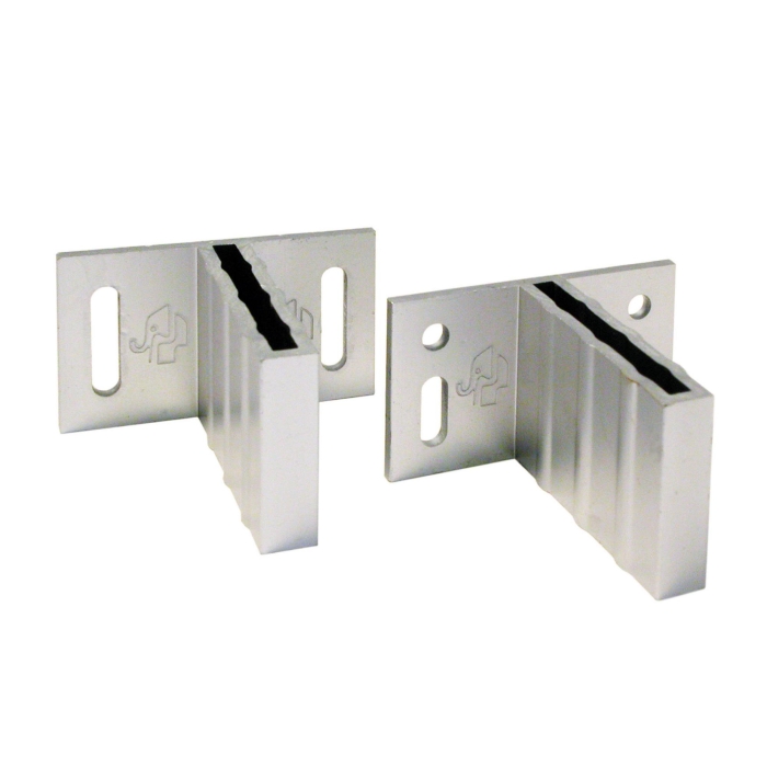 Elephant WPC Design Befestigungsset T-Form Alu, 6 St�ck