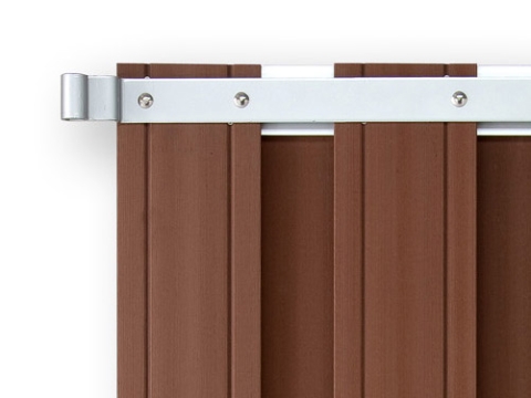 Elephant Design Gartentor WPC, braun 90x180cm inkl. Beschlag