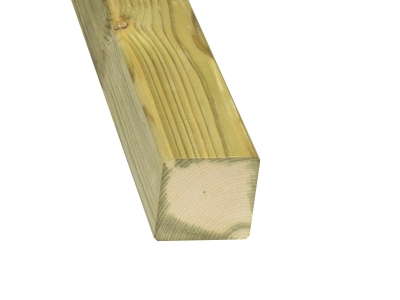 Konstruktionsholz 9x9x300cm Kiefer druckimpr&auml;gniert gr&uuml;n glatt gehobelt