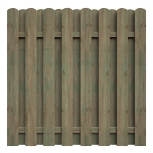 Bohlenzaun Boleo gerade Kiefer kdi grün 180x180cm Bohlenzaun Boleo gerade Kiefer kdi grün 180x180cm