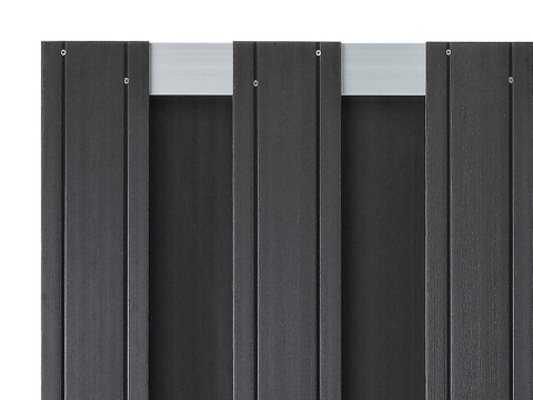 Elephant Design Aluminium Strebe 180x7x1,3cm inkl Kappen