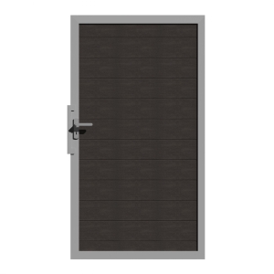 GrojaSombra WPC Zauntor black 100x180