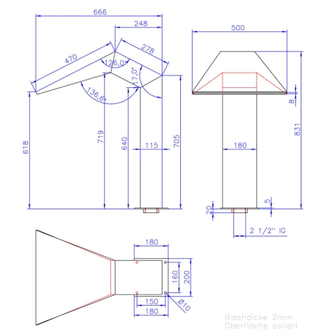 Ideal Schwalldusche Arizona