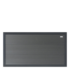 Elephant Sichtschutz Forte WPC anthrazit-Rahmen Alu anthrazit 180x93cm Elephant Sichtschutz Forte WPC anthrazit-Rahmen Alu anthrazit 180x93cm