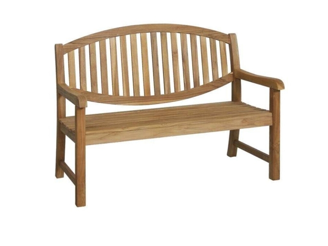 Zebra Yachtclub Bootsbank 130x56x100cm aus Teakholz