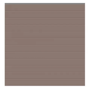 GrojaSolid BPC Steckzaun-Set 180x180cm terra