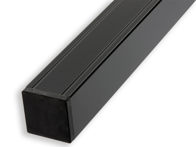 Elephant Pfosten Alu-anthrazit 6,8x6,8x99cm mit Holzkern