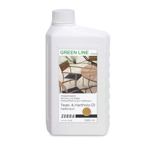 Zebra Teak &Ouml;l 1L - Hellbraun