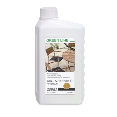 Zebra Teak �l 1L - Hellbraun