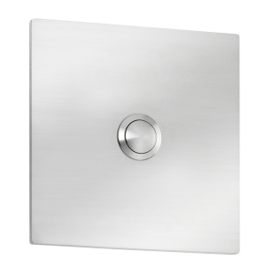 CMD Klingelplatte Quadrat Typ 100 Edelstahl