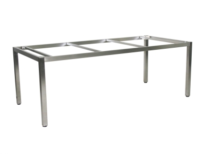 Zebra Opus Tischgestell 210x100cm Edelstahl ohne Tischplatte
