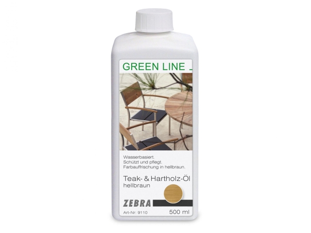 Zebra Teak �l 0,5L - Hellbraun
