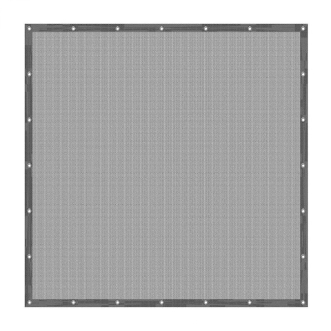 Plus Windbreaker 180x180cm schwarz