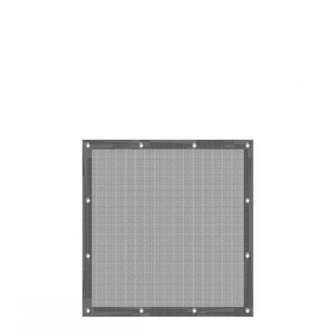 Plus Windbreaker 90x93cm schwarz