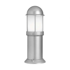 LCD Standleuchte 1032 Silber Glas