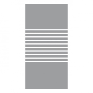 GroJa Ambiente Streifenmuster Sonderma&szlig; H:180cm