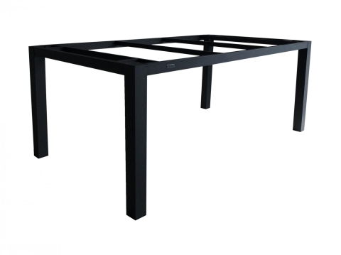 Zebra Alus Tischgestell 180x100cm Graphite ohne Tischplatte