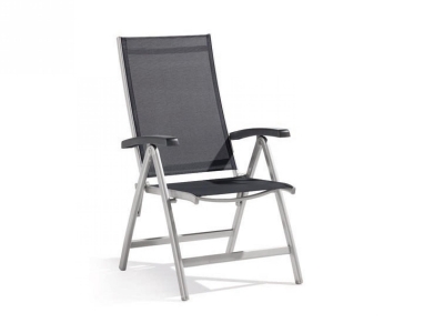 Sieger Bodega Klappsessel Aluminium graphit 6-fach verstellbar Sieger Bodega Klappsessel Aluminium graphit 6-fach verstellbar