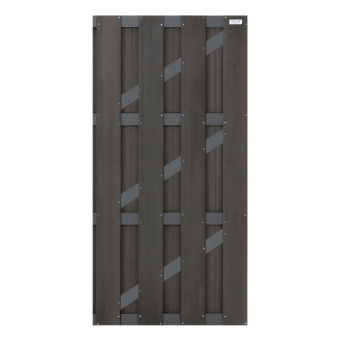 Elephant Basic Gartentor WPC anthrazit 90x180cm inkl. Beschl�ge