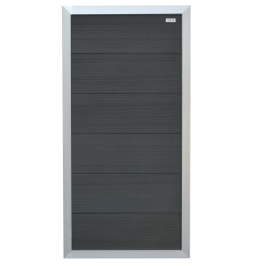 Elephant Forte Selbstbauzaun WPC anthrazit-Rahmen Alu max. 90x180