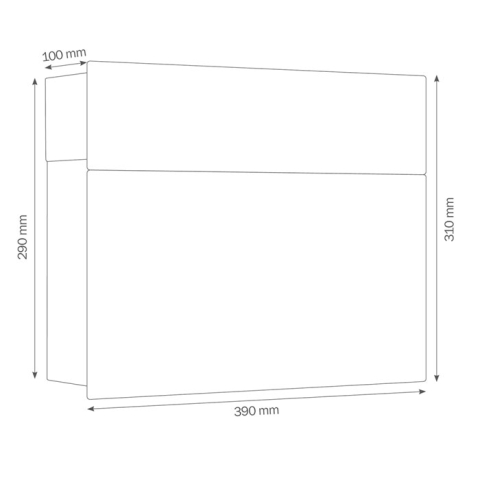 LCD Briefkasten 3020