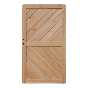 Zauntor Fiona/Lisa 50016 100x180cm geschlossen L&auml;rche natur ohne Beschl&auml;ge