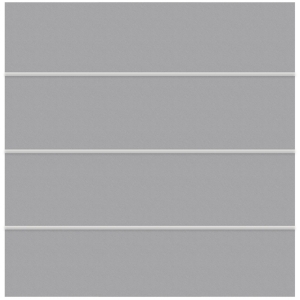 System Board XL Zaunfeld-Set titangrau 2801 - 178x180cm