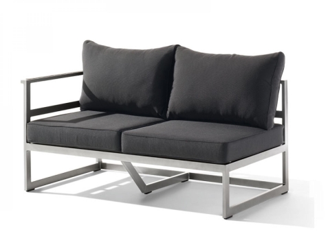 Sieger Melbourne 2-Sitzer Sofa Armlehne links inkl. Polster 137cm