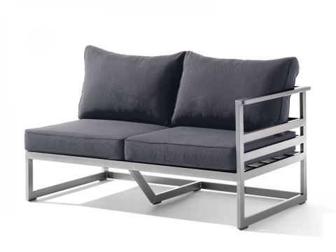 Sieger Melbourne 2-Sitzer Sofa Armlehne rechts inkl. Polster 137cm