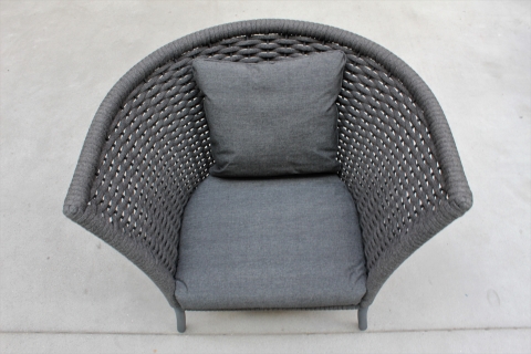 Alexander Rose Cordial Sessel grau (Ausstellungsst&uuml;ck)