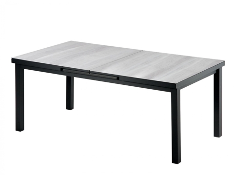 Niehoff Nancer Ausziehtisch 180-240x100cm Tischplatte aus Glaskeramik