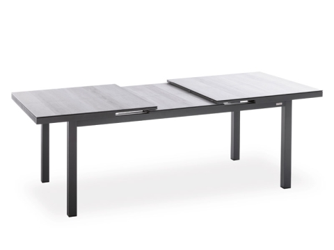 Niehoff Nancer Ausziehtisch 180-240x100cm Tischplatte aus Glaskeramik
