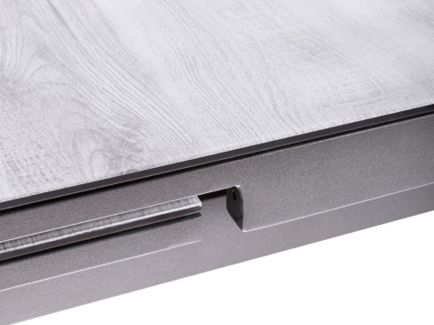 Niehoff Nancer Ausziehtisch 180-240x100cm Tischplatte aus Glaskeramik