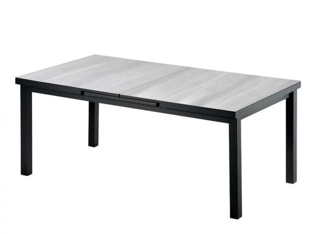 Niehoff Nancer Ausziehtisch 180-240x100cm Tischplatte aus Glaskeramik