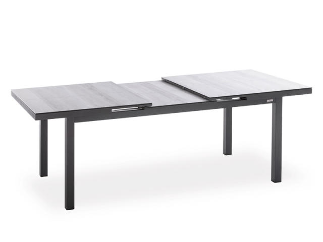 Niehoff Nancer Ausziehtisch 180-240x100cm Tischplatte aus Glaskeramik
