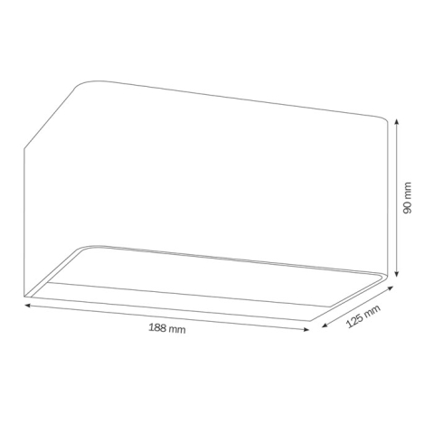 LCD Wandleuchte 5042 Graphit