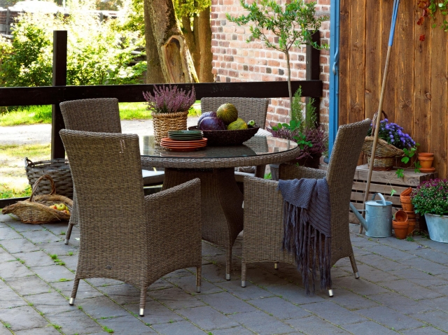 Brafab Ninja Diningset, Gelfecht New Rustic, 9-teilig