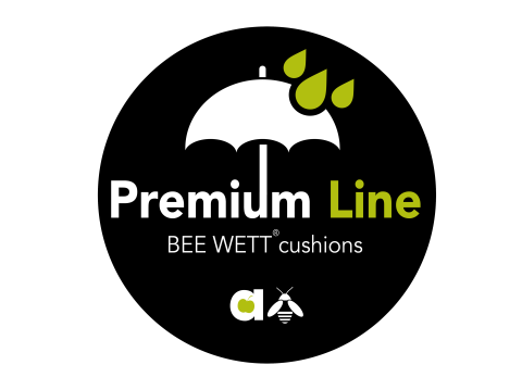 Apple Bee Cocoon Daybed Gr�n inkl. Kissen 220x220x92cm