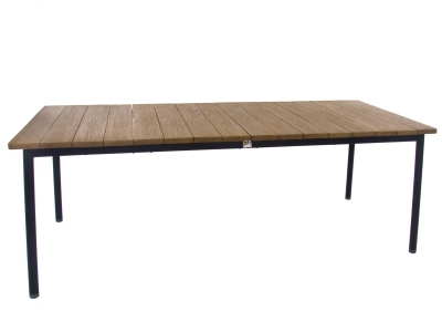Apple Bee Milou Tisch Teak Antique schwarz 240x100cm
