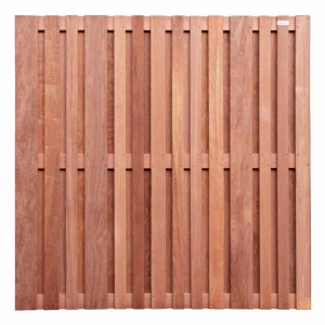 Elephant Hartholzzaun Stripes 180x180cm aus Cedrinho Holz Elephant Hartholzzaun Stripes 180x180cm aus Cedrinho Holz