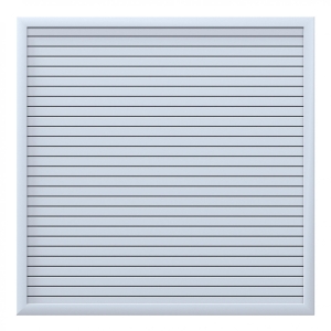 Zaunfeld Design Rhombus silber 2668, 180x180cm