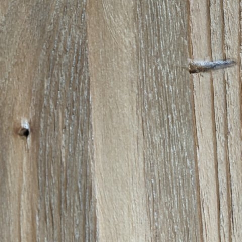 Zebra Unyx Bank 220x44cm aus recyceltem Teak mit HPL Design